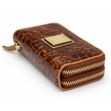 Гаманець ключниця Wanlima w82092670117 Light Coffee