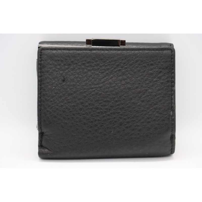 Жіночий шкіряний гаманець Wanlima w72047550017j9 Black