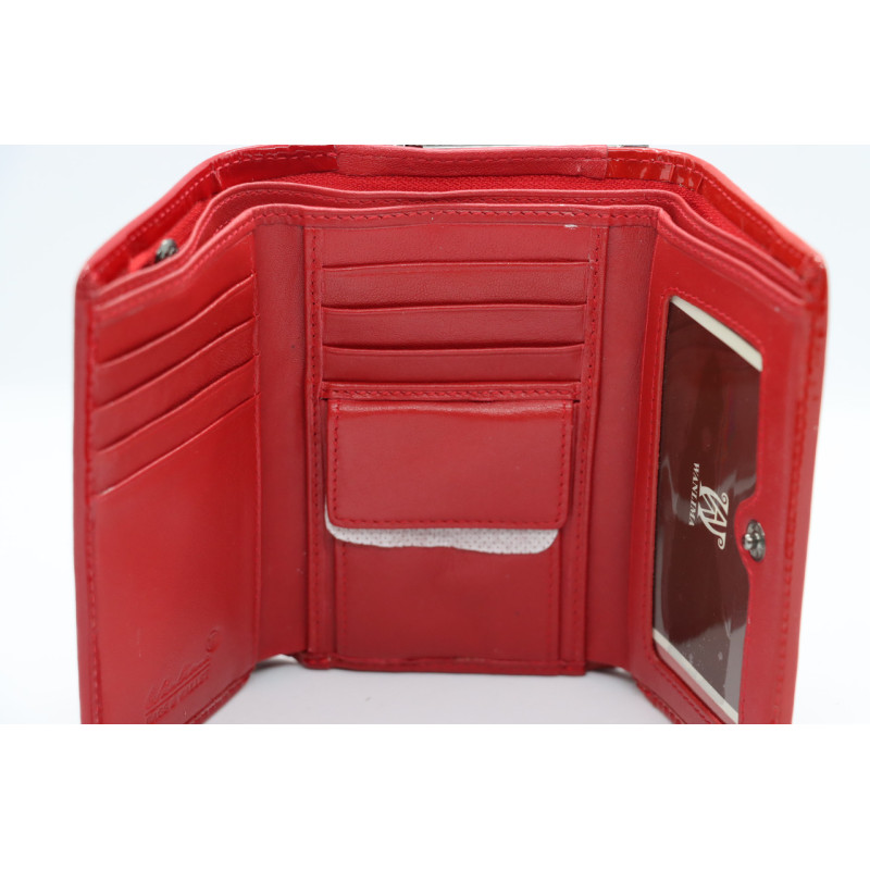 Женский кожаный кошелёк Wanlima w11044740430a2 Red