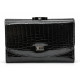 Жіночий шкіряний гаманець Wanlima w62041170473b1 Black
