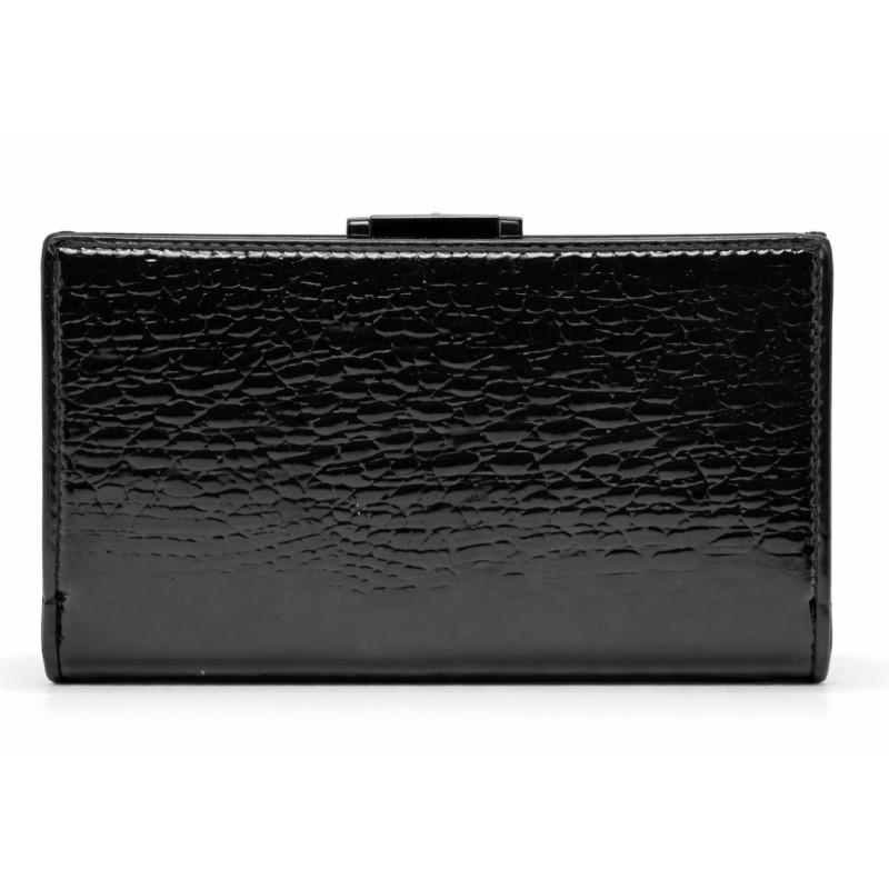Жіночий шкіряний гаманець Wanlima w62041170473b1 Black
