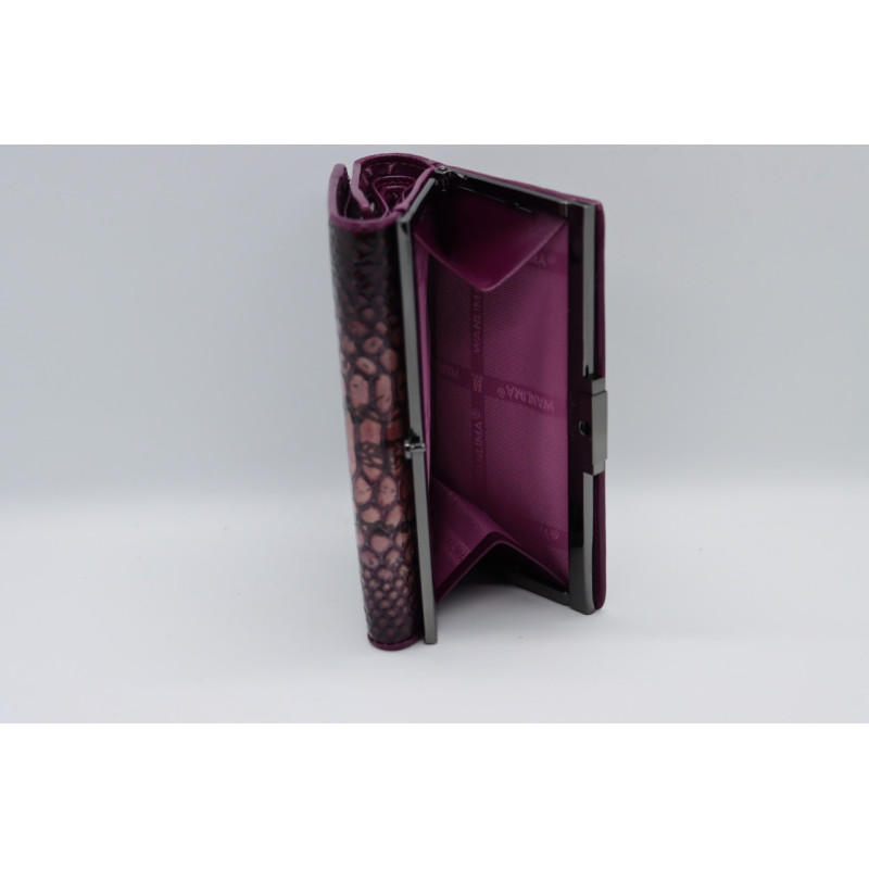 Жіночий шкіряний гаманець Wanlima w11044730430b1 Purple