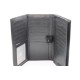 Мужской кожаный кошелёк Wanlima 22501130258 Black