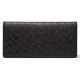 Мужской кожаный кошелёк Wanlima 22501130258 Black