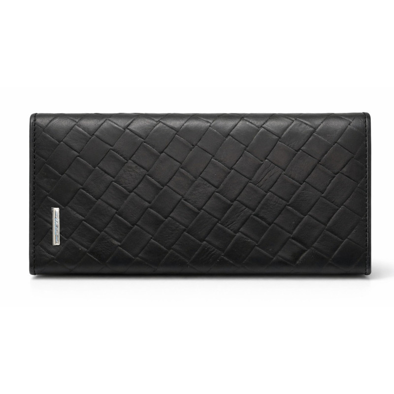 Мужской кожаный кошелёк Wanlima 22501130258 Black