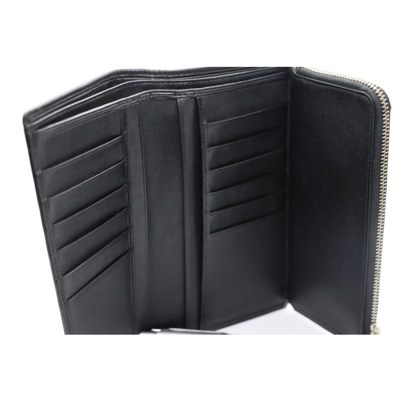 Мужской кожаный кошелёк Wanlima 31508508595 Black