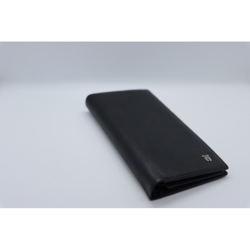Мужской кожаный кошелёк Wanlima 31508508595 Black