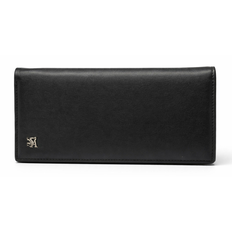 Мужской кожаный кошелёк Wanlima 31508508595 Black