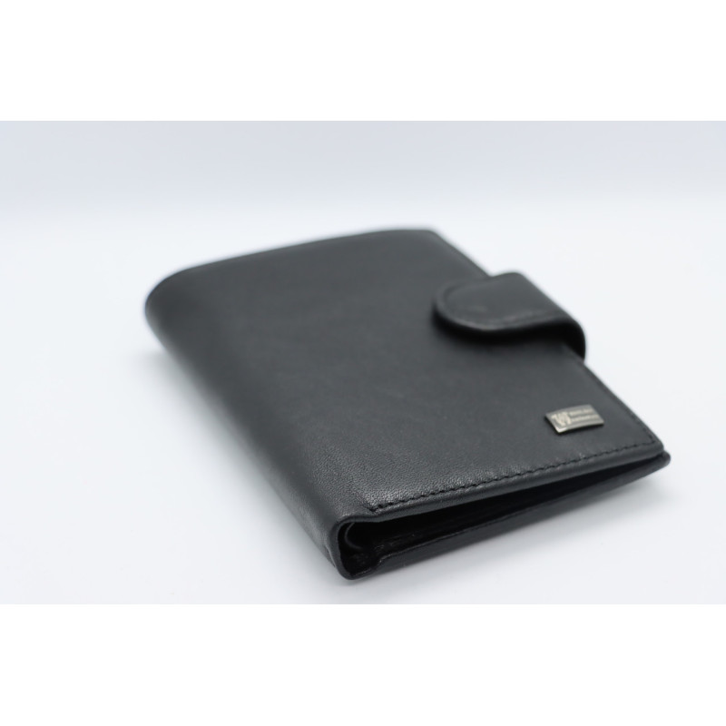 Чоловічий шкіряний гаманець Wanlima 22528501976a1 Black