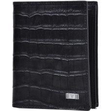 Мужской кожаный кошелёк Wanlima 22522870905 Black