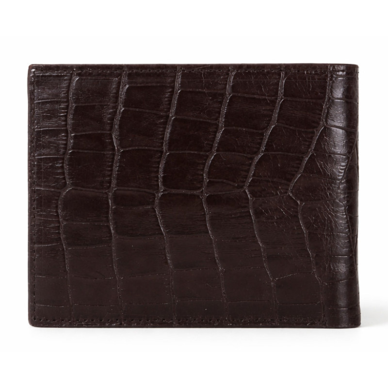 Мужской кожаный кошелёк Wanlima 22522870905 Black