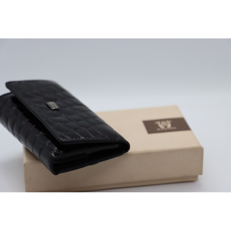 Гаманець ключниця Wanlima w81092670066 Black/Gray