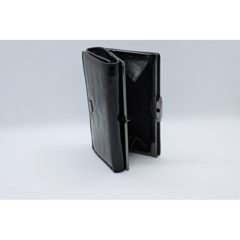 Женский кожаный кошелёк Wanlima w50040500430 Black