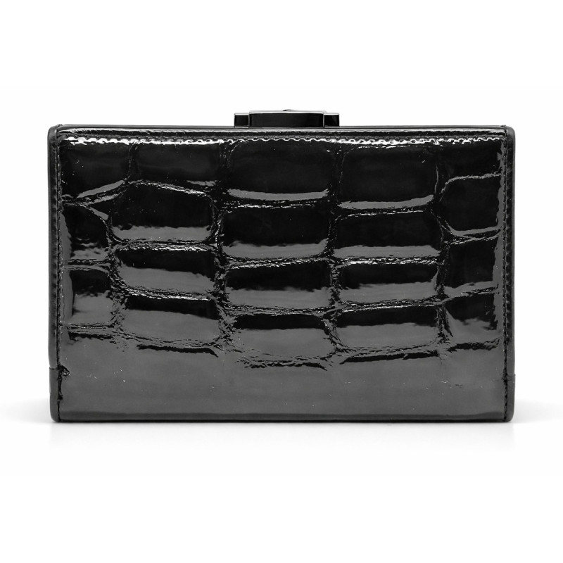 Женский кожаный кошелёк Wanlima w50040500430 Black