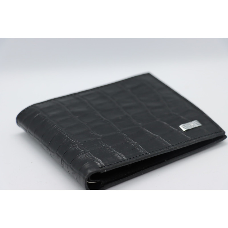 Мужской кожаный кошелёк Wanlima 22522870903a1 Black