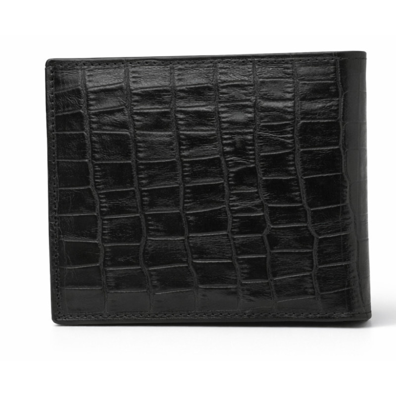 Мужской кожаный кошелёк Wanlima 22522870903a1 Black