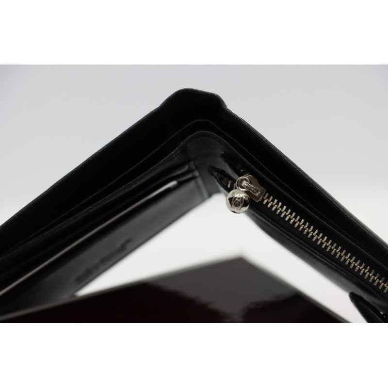 Мужской кожаный кошелёк Wanlima 22528501975a1 Black