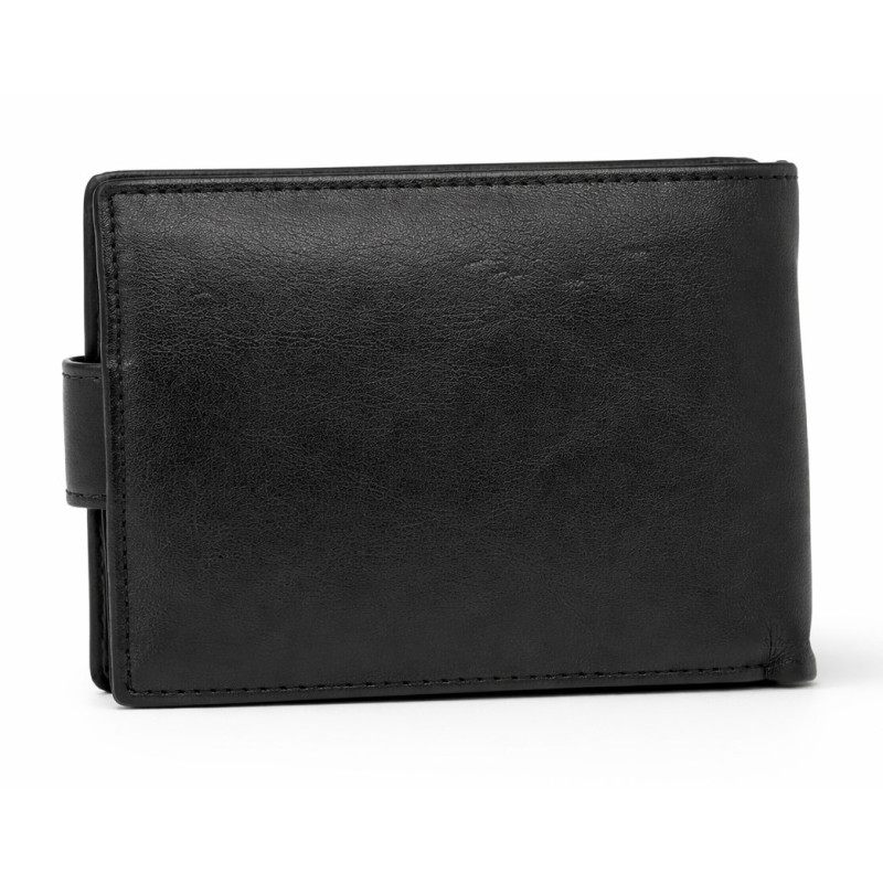 Мужской кожаный кошелёк Wanlima 22528501975a1 Black