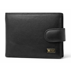 Мужской кожаный кошелёк Wanlima 22528501975a1 Black
