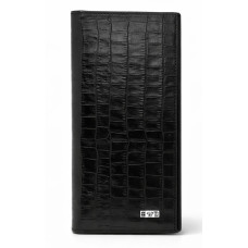 Мужской кожаный кошелёк Wanlima 22502870906 Black