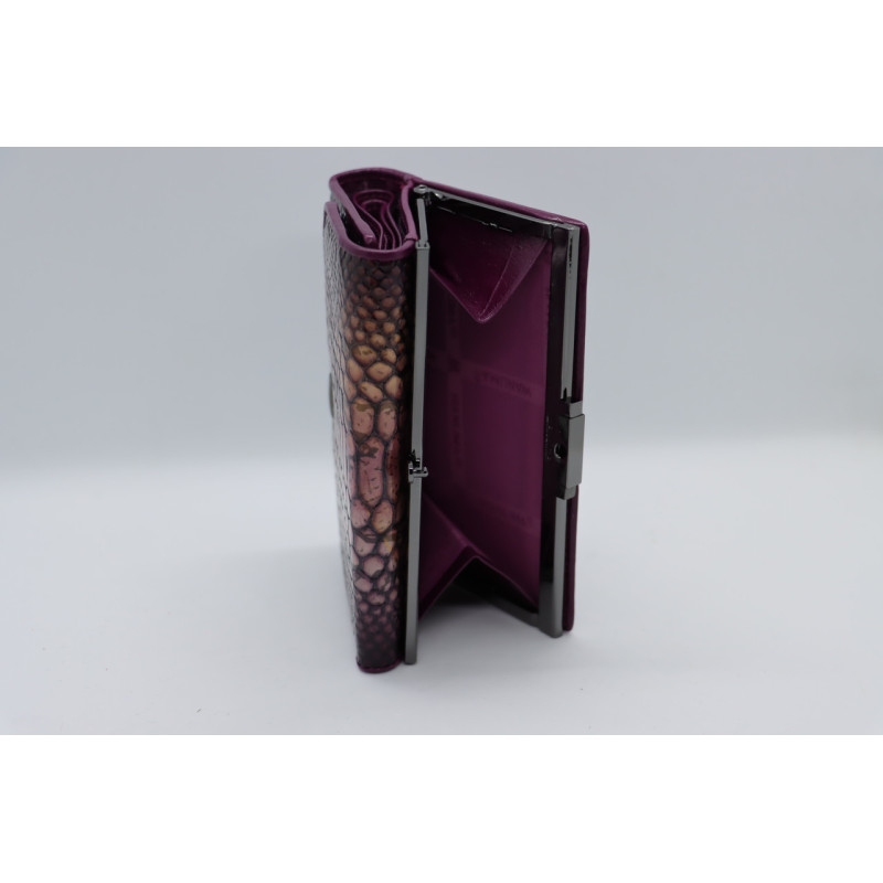 Женский кожаный кошелёк Wanlima w11044730473b1 Purple