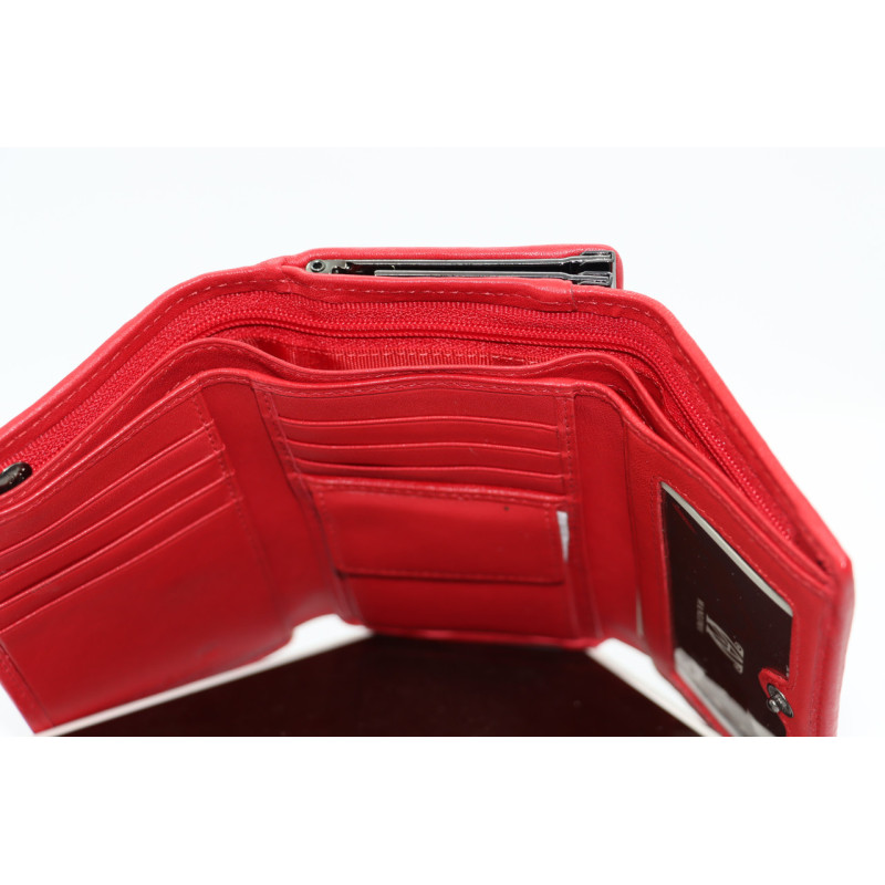 Женский кожаный кошелёк Wanlima w11044690430b1 Red