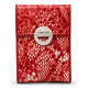 Жіночий шкіряний гаманець Wanlima w11045341030 Red/White