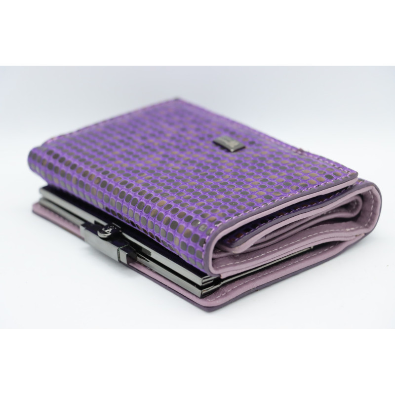 Женский кожаный кошелёк Wanlima w11044740015Y1 Purple