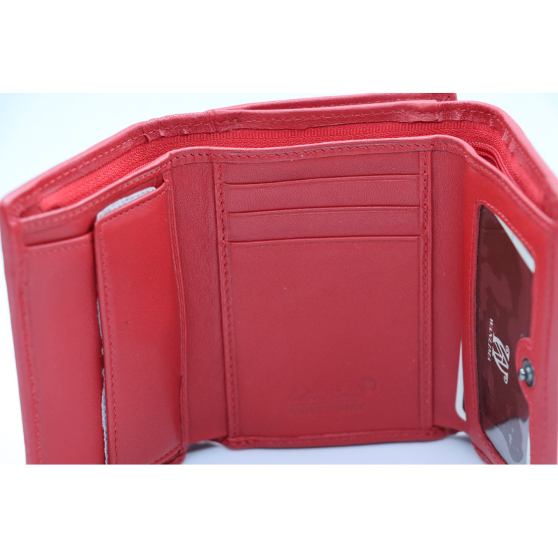Жіночий шкіряний гаманець Wanlima w11044690015b1 Red