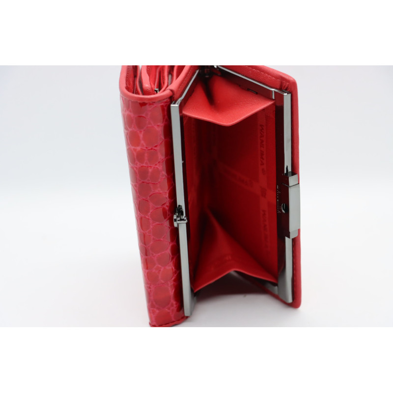 Жіночий шкіряний гаманець Wanlima w11044690015b1 Red