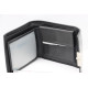 Жіночий шкіряний гаманець Wanlima w11045341030 Black/White