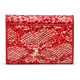 Жіночий шкіряний гаманець Wanlima w11045340663 Red/White