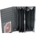 Жіночий шкіряний гаманець Wanlima w72047550013j9 Black