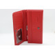 Жіночий шкіряний гаманець Wanlima w50044076 Red