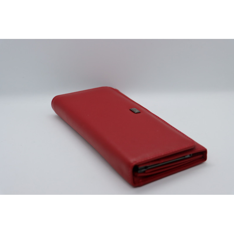 Жіночий шкіряний гаманець Wanlima w50044076 Red