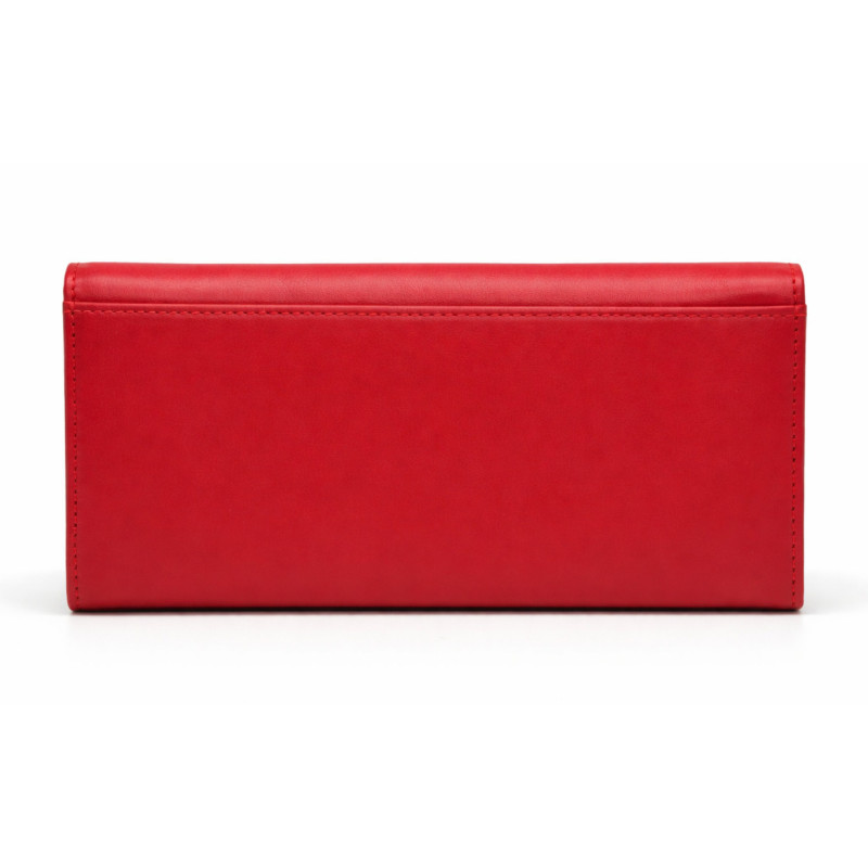 Жіночий шкіряний гаманець Wanlima w50044076 Red
