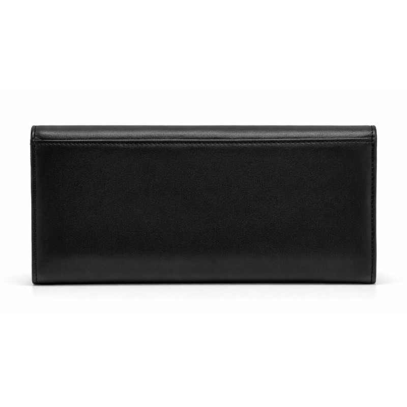 Жіночий шкіряний гаманець Wanlima w50044076 Black