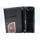 Жіночий шкіряний гаманець Wanlima w50044075 Black