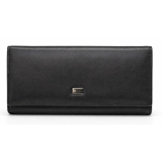 Женский кожаный кошелёк Wanlima w50044075 Black