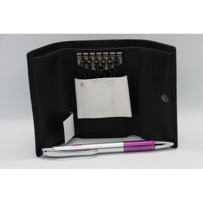 Кошелёк ключница Wanlima W62093790066a1 Black