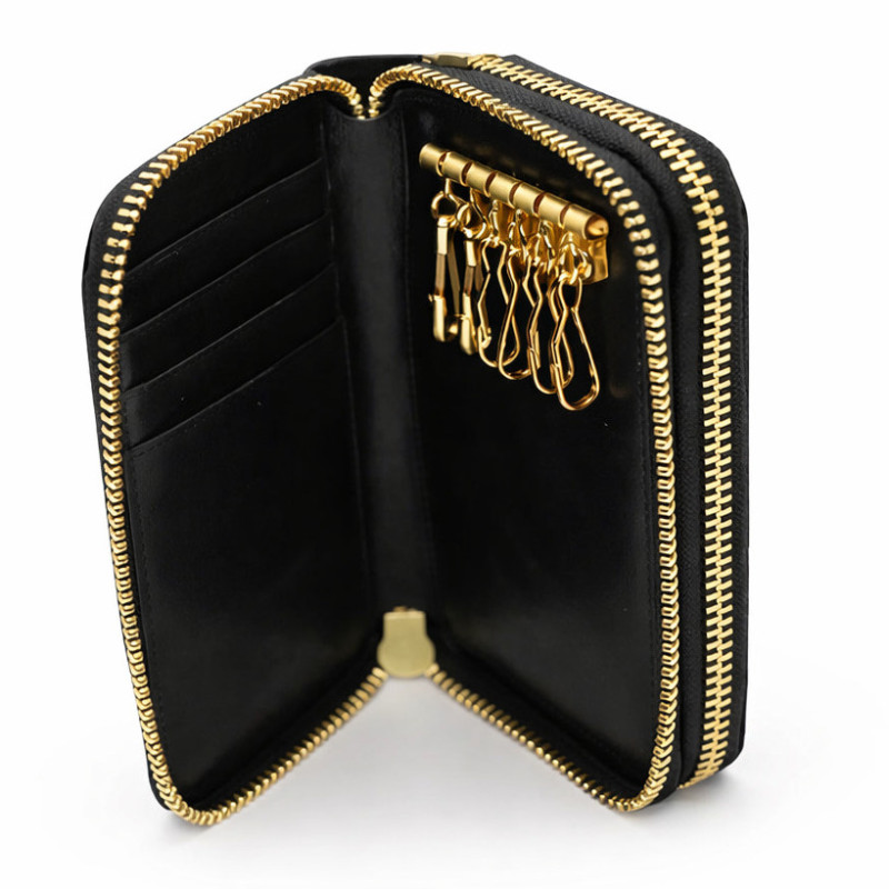 Кошелёк ключница Wanlima w82092670117 Black/Gray