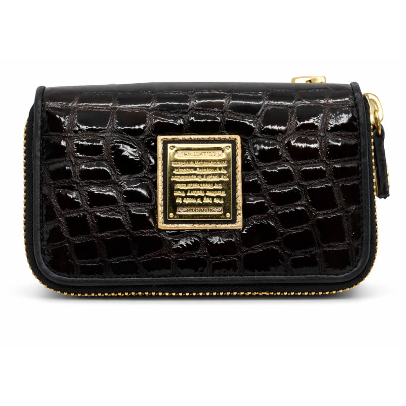 Кошелёк ключница Wanlima w82092670117 Black/Gray