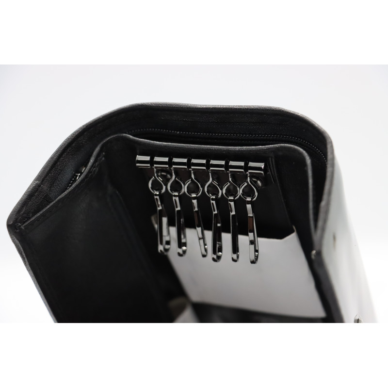 Гаманець ключниця Wanlima w72092580600b1 Black