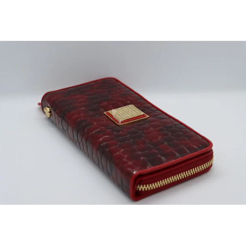 Женский кожаный кошелёк Wanlima w82022849997 Red