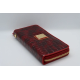 Женский кожаный кошелёк Wanlima w82022849997 Red