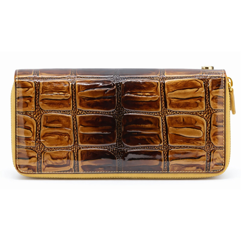 Женский кожаный кошелёк Wanlima w82022340002 Coffee