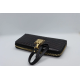 Женский кожаный кошелёк Wanlima w82022679997 Black/Gray