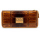 Женский кожаный кошелёк Wanlima w82022340003 Coffee