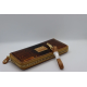Женский кожаный кошелёк Wanlima w82022340003 Coffee