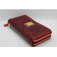 Женский кожаный кошелёк Wanlima w82022849998 Red